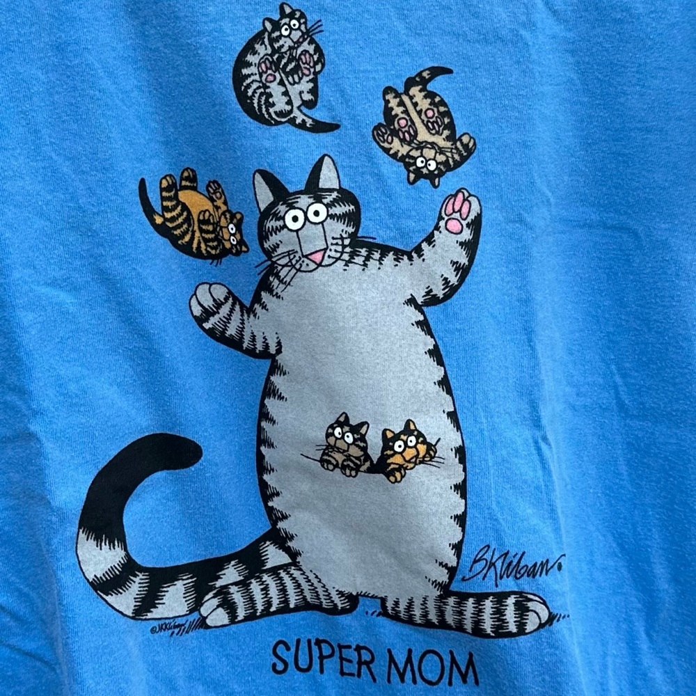 B. Kliban Cats Supermom SS NWT Women’s Tee Shirt